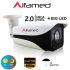 1080P 2MP Metal Kasa IP Güvenlik Kamerası Gece Rehberi