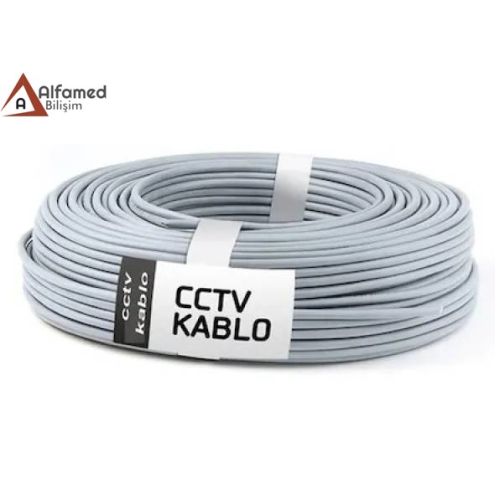 2+1 0,22 CCVT 100 Metre Kamera Kablosu