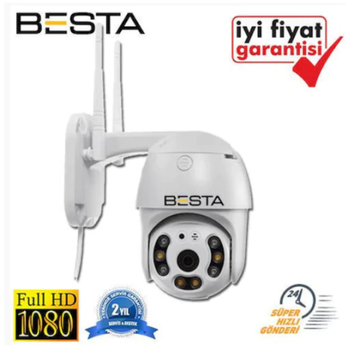 2 MP DIŞ MEKAN WİRELESS KABLOSUZ PTZ GÜVENLİK KAMERASI BB-1701