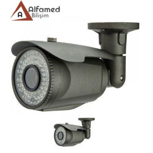 2 MP IR CAM 72 LED AHD METAL KASA Varifocal GÜVENLİK KAMERASI