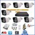 2MP 1080P 7 Kameralı AHD Güvenlik Sistemi (500GB Rehberi