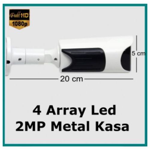 2MP 1080P ARN-58 4 Array Led Full Hd  3.6MM Güvenlik Kamerası