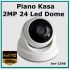 2MP ARN-2248 Piano Dome 24 LED 3.6 MM Güvenlik Rehberi