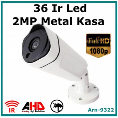 2MP Full Hd 1080P 24 Led  ARN-6329 Dome Güvenlik Kamerası