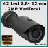2MP Full HD 1080P VERİFOCAL 42 LED 2.8MM - 12MM Rehberi