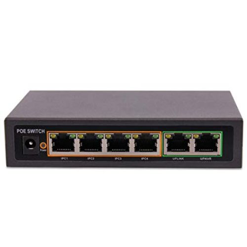 4 Port PoE Switch KD0420FL