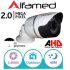 ALFAMED 2MP 1080P AHD Metal Kasa 24 LED Bullet Rehberi