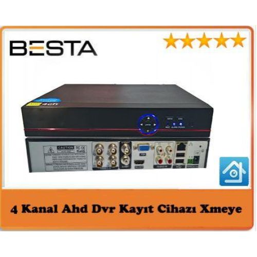 Besta AHD DVR 4 Kanal Kamera Kayıt Cihazı - Xmeye KD-604HD