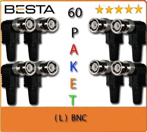 Besta BNC-104 L BNC KONNEKTÖR 60 LI PAKET