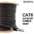 BESTA Cat6 500 Metre Cat 6 Kablo 23 AWG IP Kamera Rehberi