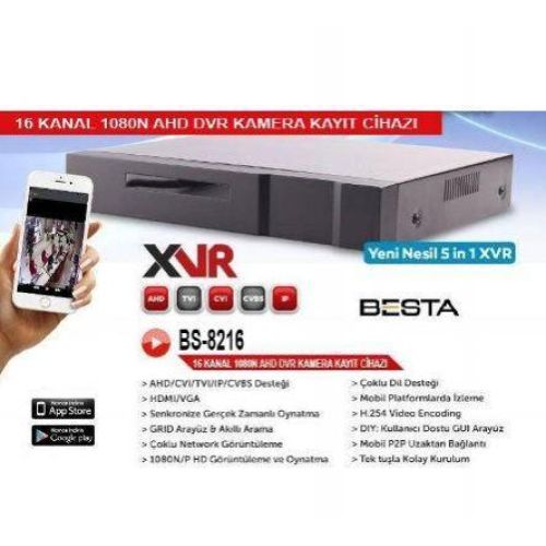 Besta NVR-83241 NVR IP 24 Kanal Kamera Kayıt Cihazı - ESEECLOUD