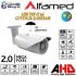 Metal Kasa 2MP 42 LED 3.6mm AHD Kamera Rehberi