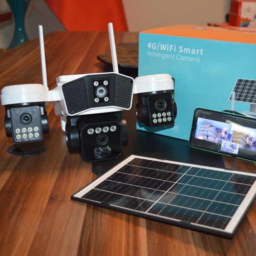 X5Tech RX-95WS Wi-Fi 3 Lensli Solar Güvenlik Kamerası