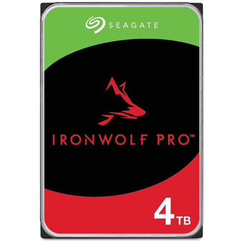 4 TB SEAGATE 3.5 IRONWOLF PRO SATA3 7200RPM 256MB ST4000NT001
