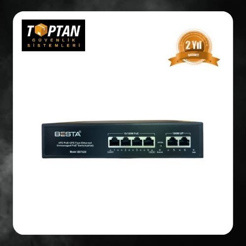 6 PORT POE SWITCH - BST620
