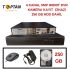 ARNA 4 Kanal 5 MP H.265+ Hıbrıt DVR Kayıt Cihazı 250 GB Rehberi