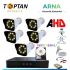 ARNA 5 Kameralı 2 MP 1080 P 3.6 Mm Geniş Açılı 320 GB Rehberi