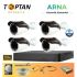 ARNA Gerçek 5 MP 4 Kameralı AHD 500 GB HDD ST45500GM-1 Rehberi