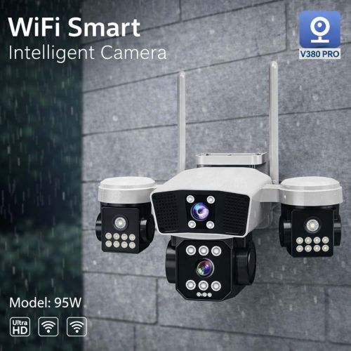BESTA 3+3+3 MP 3 KAMERALI KABLOSUZ WİFİ MOTORİZE GÜVENLİK KAMERASI BS-95W