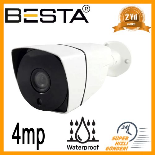 Besta 4MP Metal ip 36led Güvenlik kamerası KD-4004