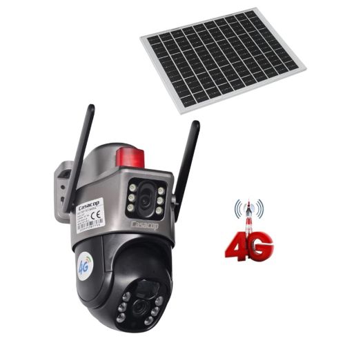 CASACOP Q7 4G ÇİFT LENSLİ SMARTLED PTZ KAMERA