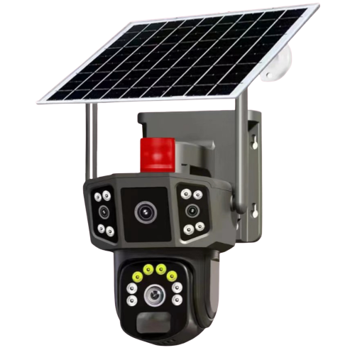 CASACOP Q8 SOLAR 4G 3 KAMERALI 2MP+2MP+2MP PTZ SESLİ SİM KARTLI KAMERA