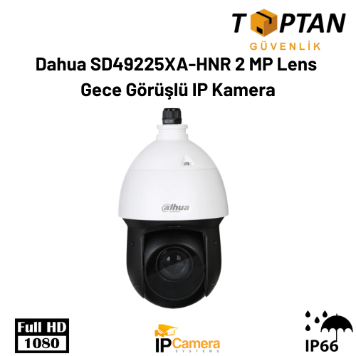 Dahua SD49225XA-HNR 2 MP Lens Gece Görüşlü IP Kamera