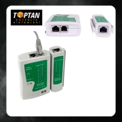 IP KAMERA NETWORK KABLO TEST CİHAZI RJ45 RJ11 - ARNA 4511