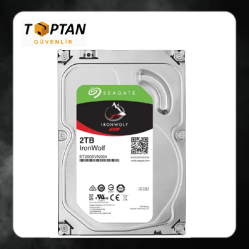 Seagate Ironwolf 2 TB ST2000VN004 SATA 3.0 5900 RPM 3.5" Harddisk