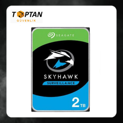 Seagate SKYHAWK 2 TB Sabit Disk 7/24 Güvenlik Harddiski