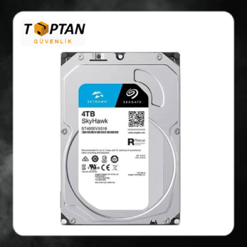 Seagate SkyHawk 4 TB ST4000VX016 SATA 3.0 5400 RPM 3.5" Güvenlik Harddiski