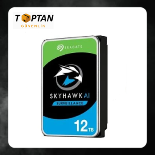 Seagate Skyhawk ST12000VE001 3.5" 12 TB SATA 3 7200 RPM Güvenlik Harddiski