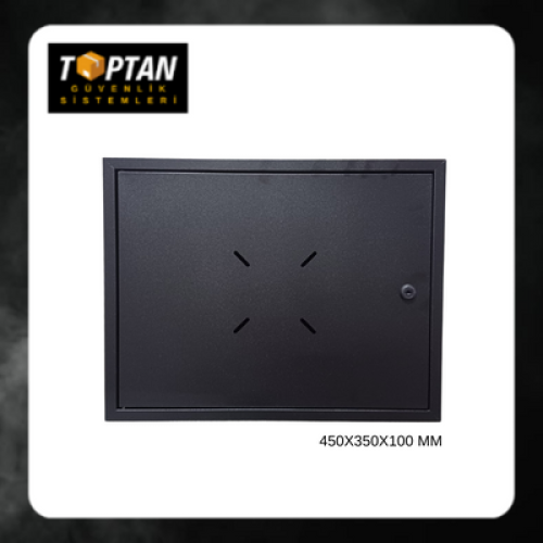 SİYAH METAL KASA NETWORK BOX - 3654