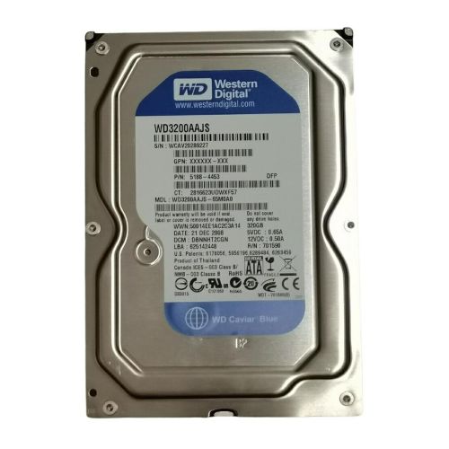 Western Digital 320GB 7200RPM 8mb Sata3 Sabit Disk WD3200AAJS Harddisk