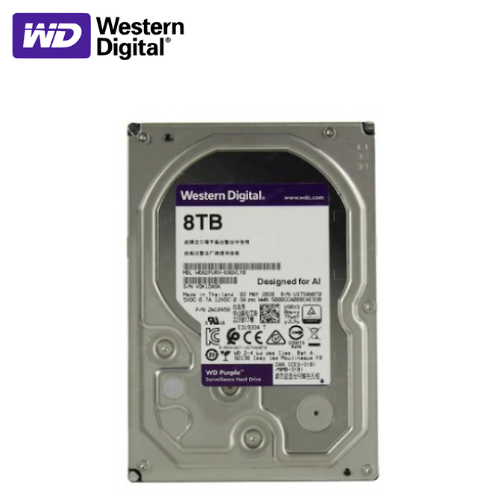 Western Digital Purple WD82PURX 3.5 8 TB SATA 3 Güvenlik Hard Diski