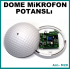 Dome Tipi Mikrofon Ses Kartı Potanslı İncelemesi