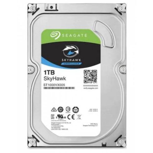 Seagate SkyHawk ST1000VX005 3.5" 1 TB 5900 RPM 64 MB SATA 3 HDD Güvenlik Diski