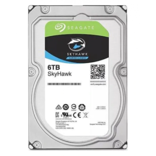 Seagate SkyHawk ST6000VX001 3.5" 6 TB 256 MB 5900 RPM HDD Güvenlik Diski
