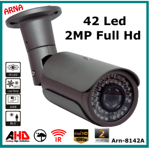 Arna 8142a Metal Kasa 42 Led Ahd Kamera