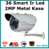 1080P 2MP AHD 36 Big LED Gece Görüşlü Güvenlik Kamerası AR
