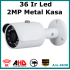 2MP Full HD 36 Irled Metal Kasa Güvenlik Kamerası Arn9638