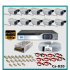 10 Kameralı Güvenlik Kamerası Sistemi AHD 1080P ( Cs 820 )