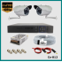 2 Kameralı Güvenlik Kamerası Sistemi AHD 1080P ( Cs 812 )
