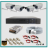 4 Kameralı Güvenlik Kamerası Sistemi AHD 1080P ( Cs 814 )