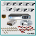 9 Kameralı Güvenlik Kamerası Sistemi AHD 1080P ( Cs 819 )