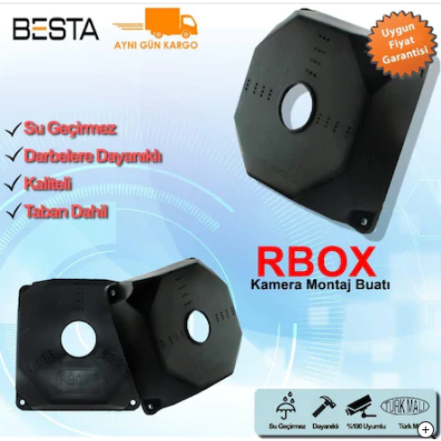 Kamera Montaj Buatı Rbox Siyah