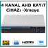 4 Kanal AHD 1080 2MP Kamera Kayıt Cihazı Hybrid Xmeye