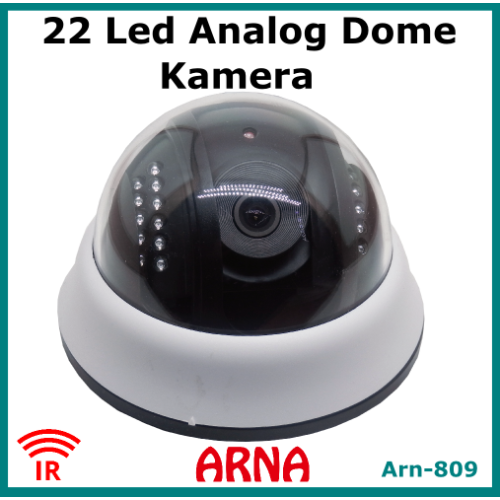 Analog Dome Kamera Gece Görüşlü Arn-809