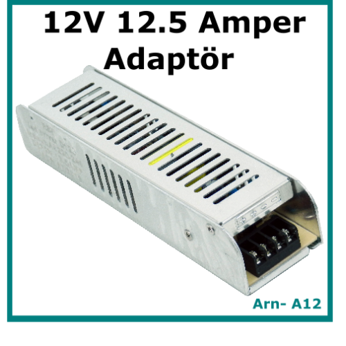 12 Volt 12,5 Amper Kamera-Led Adaptörü