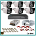 6 Kameralı 2MP Güvenlik Kamerası Sistemi AHD 1080P ( Cs 846